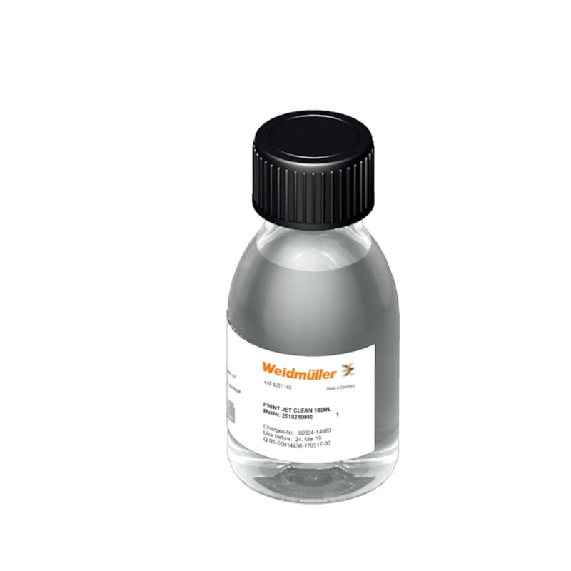 Weidmuller 2518210000 Cleaner, For Use With PrintJet Advanced Printer